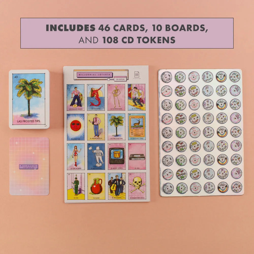 Millennial Loteria: Y2K Edition US - Game