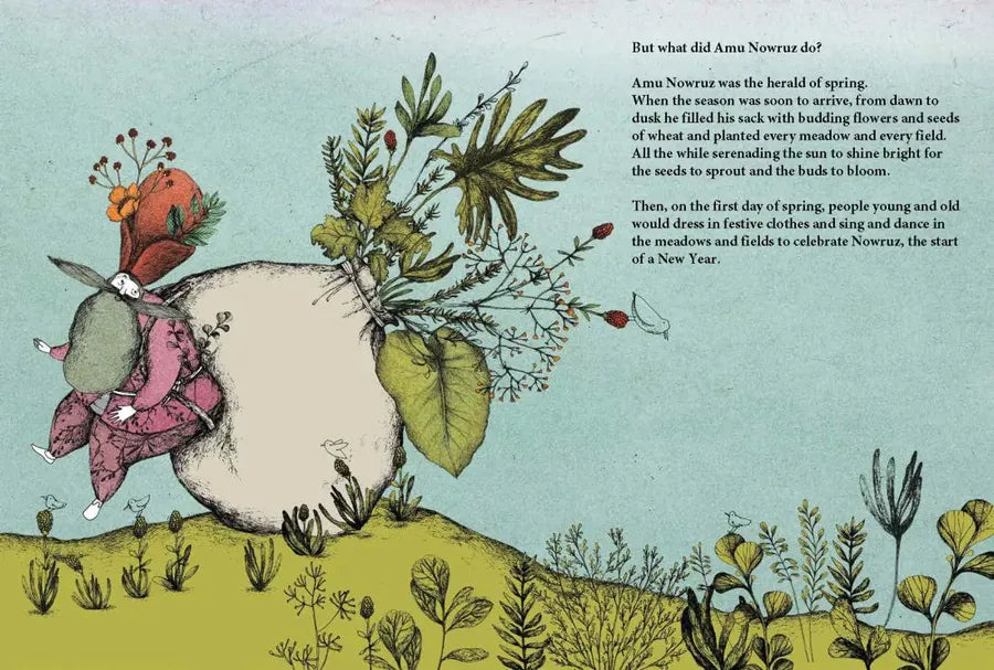 Amu Nowruz and His Violets US - Hardback
