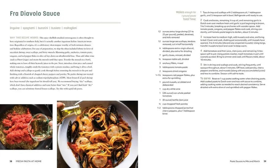 Fresh Pasta at Home US - Paperback / softback