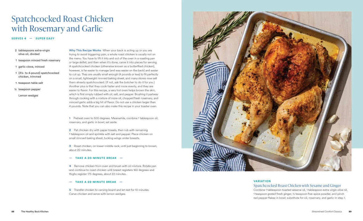 The Healthy Back Kitchen US - Paperback / softback
