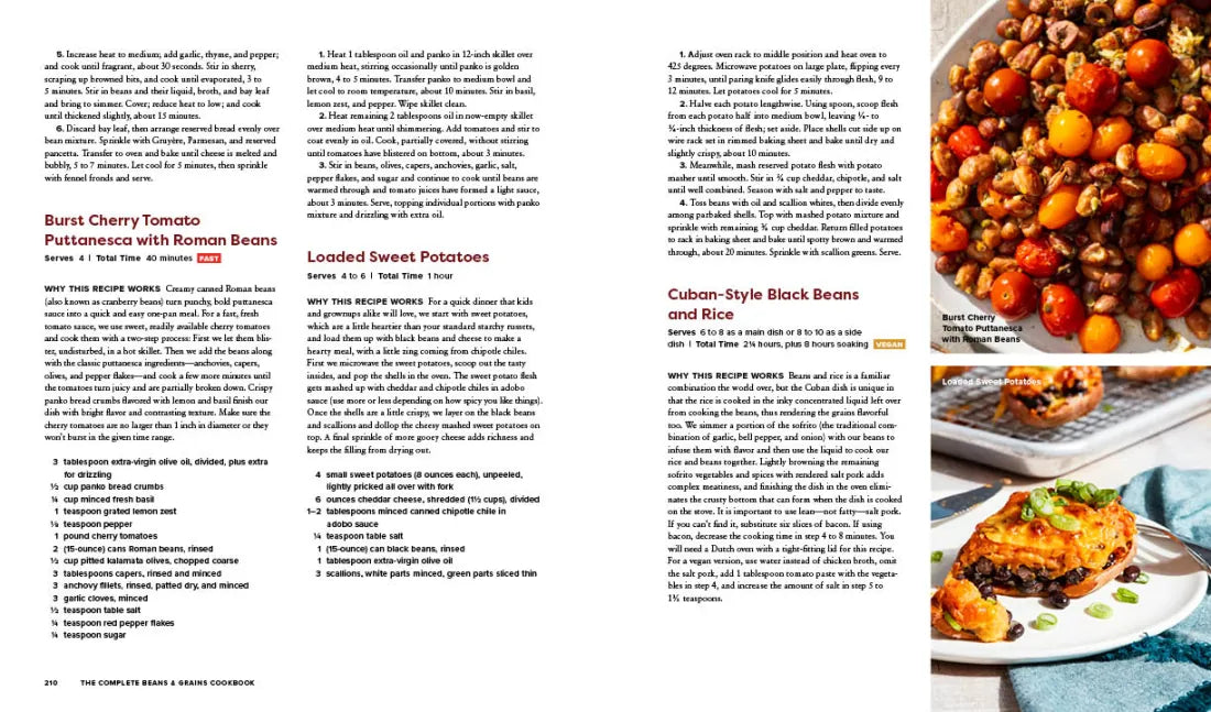 The Complete Beans and Grains Cookbook US - Paperback / softback