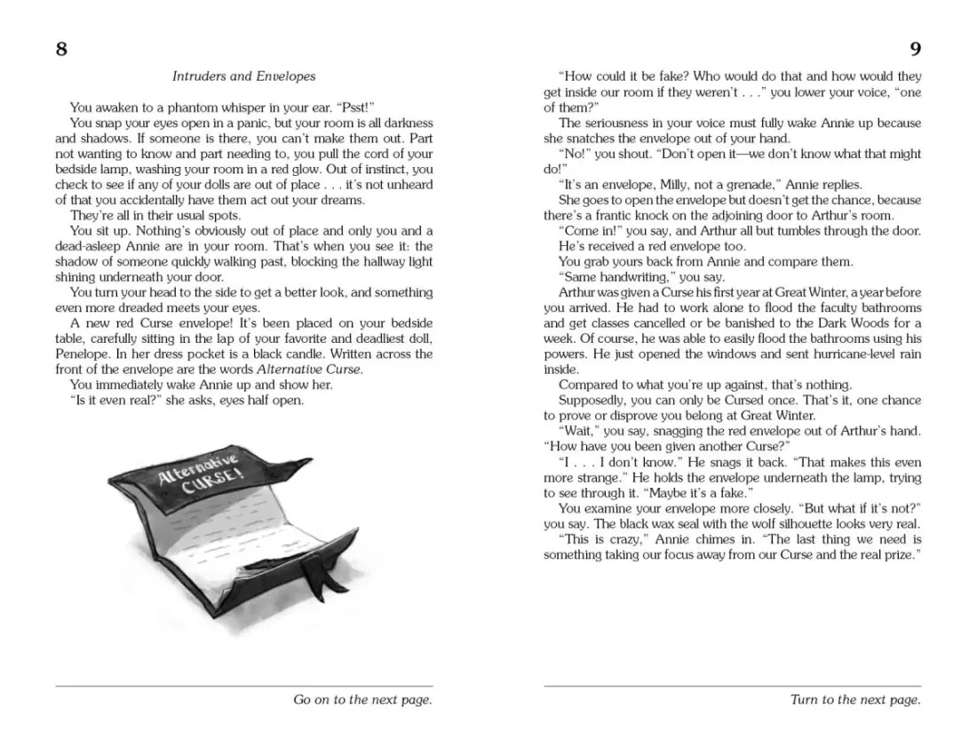 The Curse of Great Winter Academy US - Paperback / softback