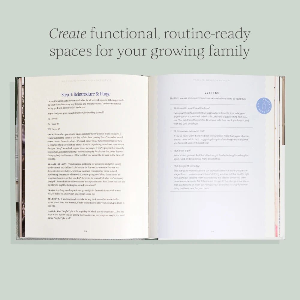 The Organized Home for New Parents US - Hardback