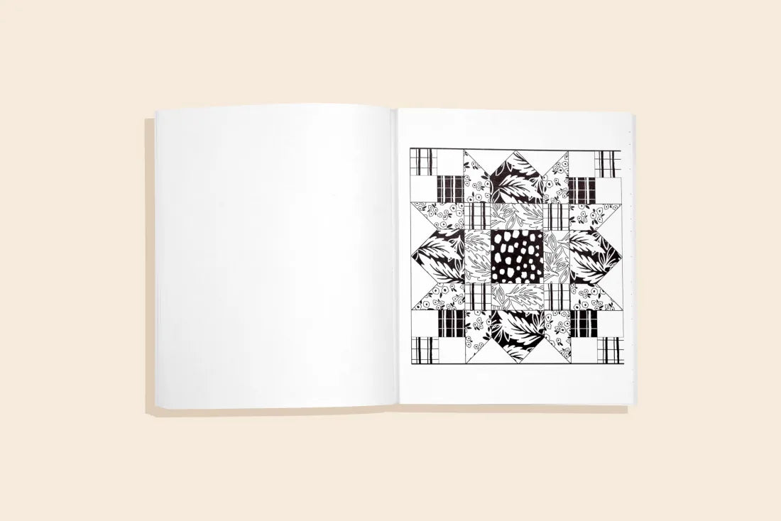 Modern Quilting Coloring Book US - Paperback / softback