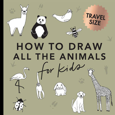 All the Animals: How to Draw Books for Kids with Dogs, Cats, Lions, Dolphins, and More (Stocking Stuffers for Kids)-Children’s / Teenage general interest: Art/ music/ drama and film-買書書 BuyBookBook