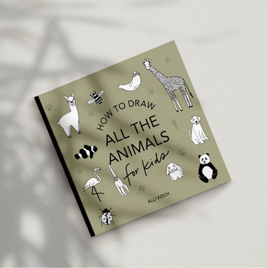 All the Animals: How to Draw Books for Kids with Dogs, Cats, Lions, Dolphins, and More (Summer Activity Book for Kids) US - Paperback / softback