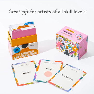 The Endless Art Challenge Card Deck US - Cards