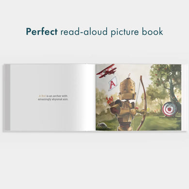 Alphabot Adventures US - Hardback