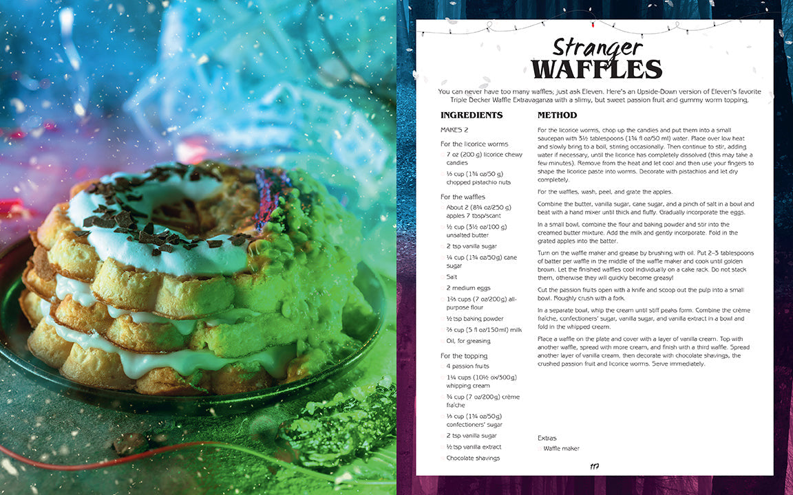 Unofficial Stranger Things Cookbook inside page 4