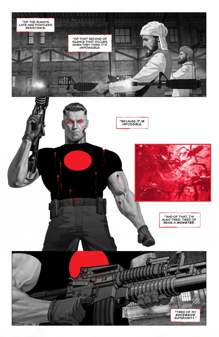 Black, White & Bloodshot US - Hardback