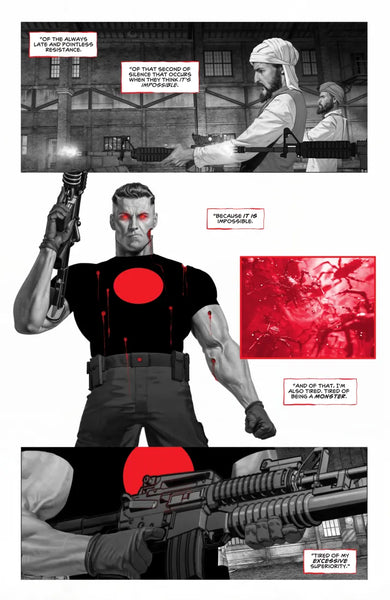 Black, White & Bloodshot US - Hardback
