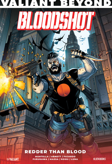 Valiant Beyond: Bloodshot: Redder Than Blood cover (ISBN 9781962201711)
