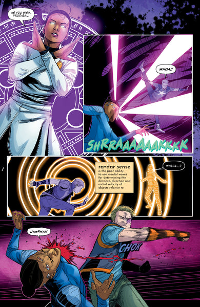 Valiant Beyond: All-New Harbinger: Power to the Superpeople interior 2 (ISBN 9781962201728)