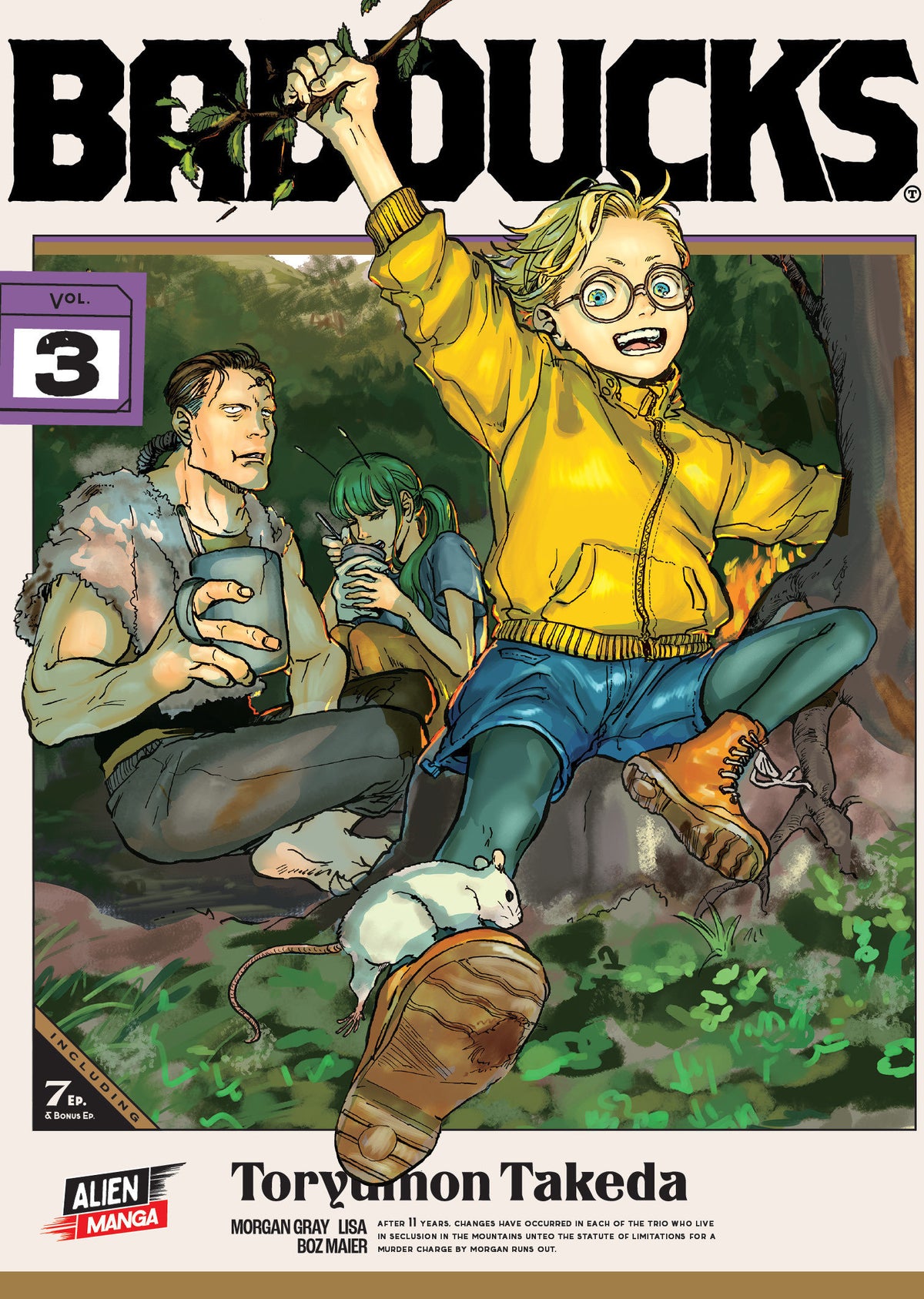 Badducks, Vol. 3 cover (ISBN 9781962201735)