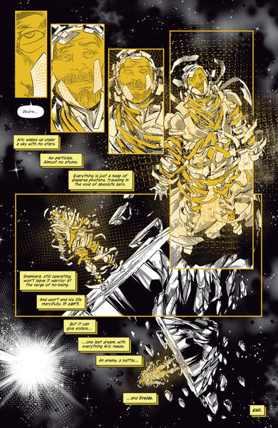 X-O Manowar: Black, White & Gold interior 1 (ISBN 9781962201759)