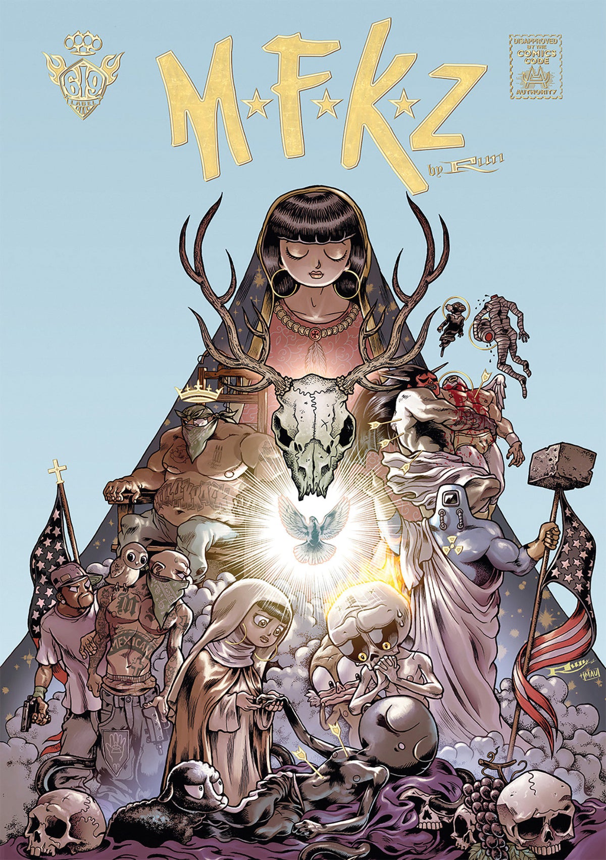 MFKZ Vol. 5: V cover (ISBN 9781962413343)