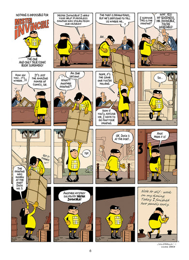Mister Invincible Redux interior 2 (ISBN 9781962413800)
