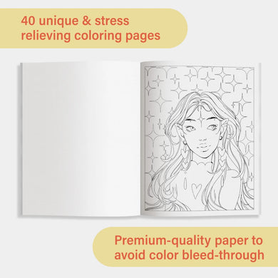 The Modern Manga Coloring Book US - Paperback / softback