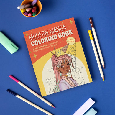 The Modern Manga Coloring Book US - Paperback / softback
