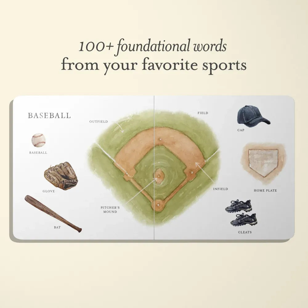 Our Big Book of Sports US - Board book