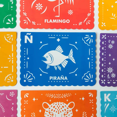 Spanish-English ABC Flash Cards US - Cards