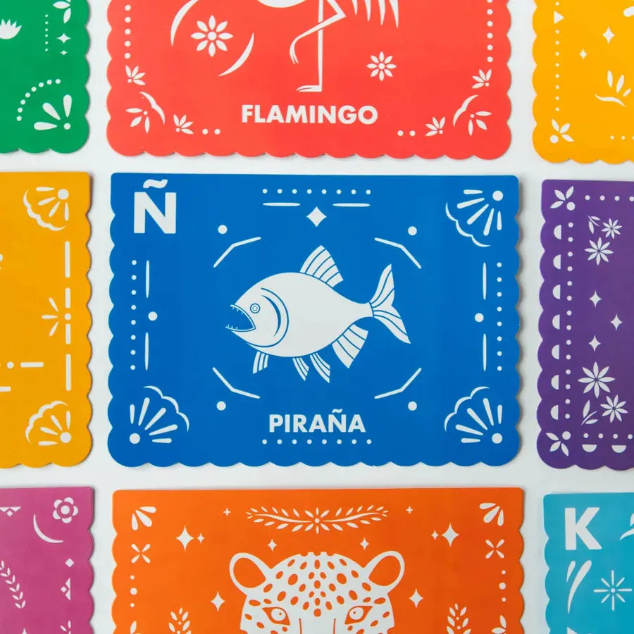 Spanish-English ABC Flash Cards US - Cards
