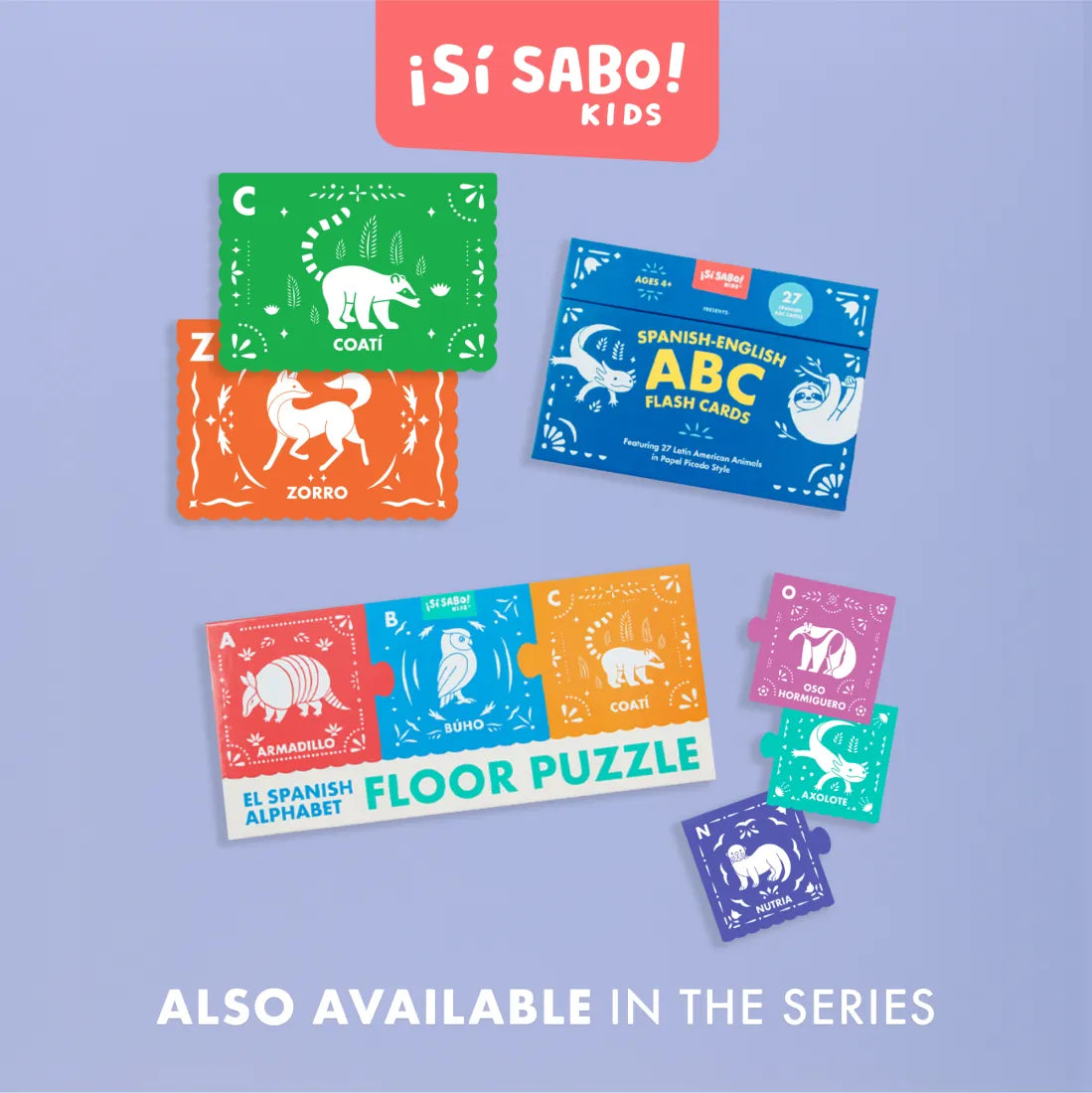 Spanish-English ABC Flash Cards US - Cards