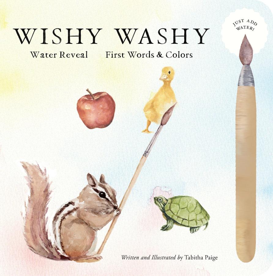 Wishy Washy (Water Reveal Edition)-Children’s interactive and activity books and kits-買書書 BuyBookBook
