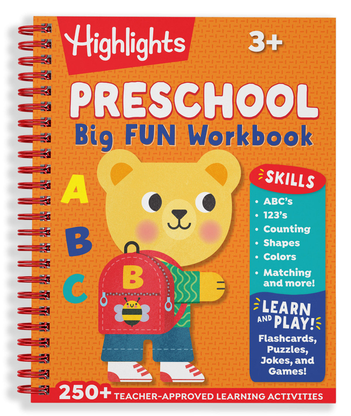 Preschool Big Fun Workbook cover (ISBN 9781969889653)