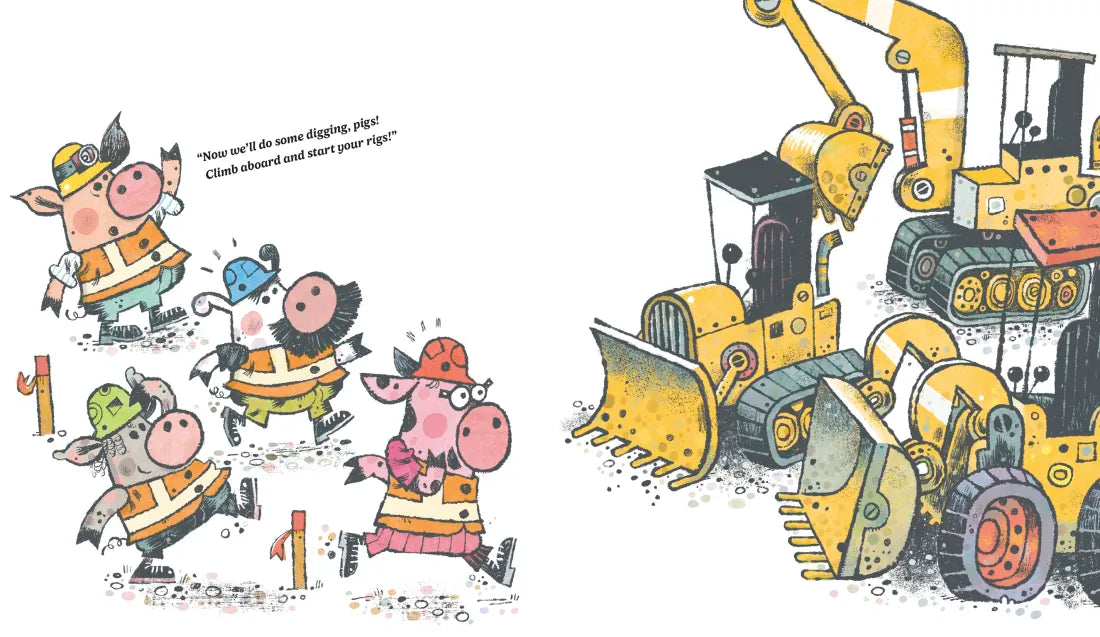 Pigs Dig a Road US - Hardback