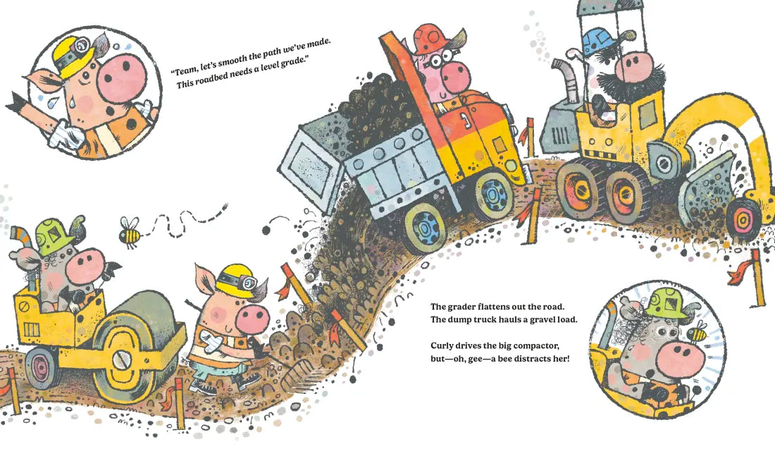 Pigs Dig a Road US - Hardback