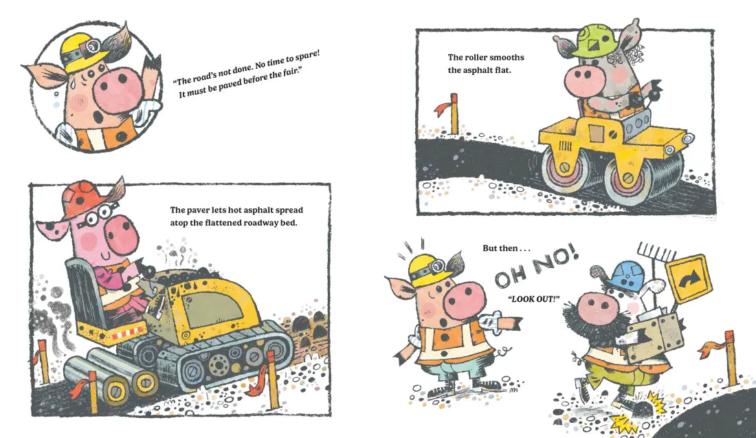 Pigs Dig a Road US - Hardback