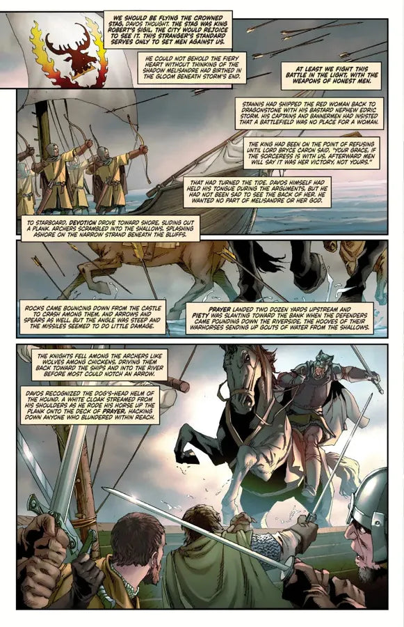 A Clash of Kings: The Graphic Novel: Volume Four US - Hardback