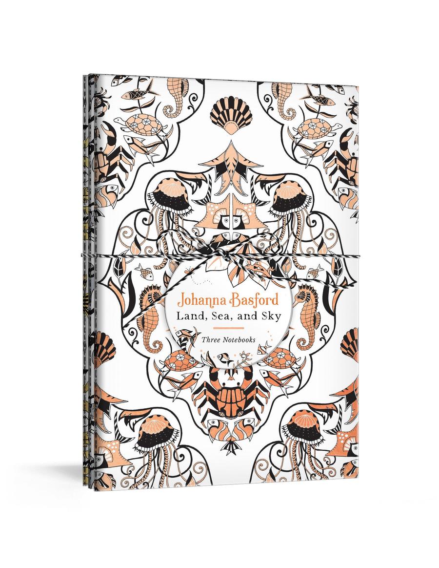 Johanna Basford Land, Sea, and Sky-Lifestyle and Leisure-買書書 BuyBookBook