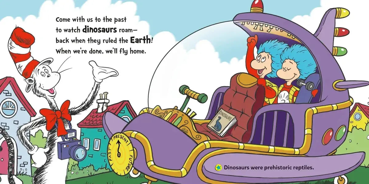 Dr. Seuss Discovers: Dinosaurs US - Board book