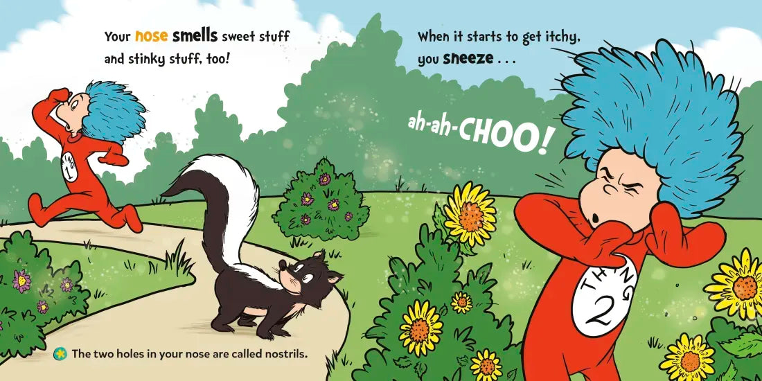 Dr. Seuss Discovers: The Human Body US - Board book