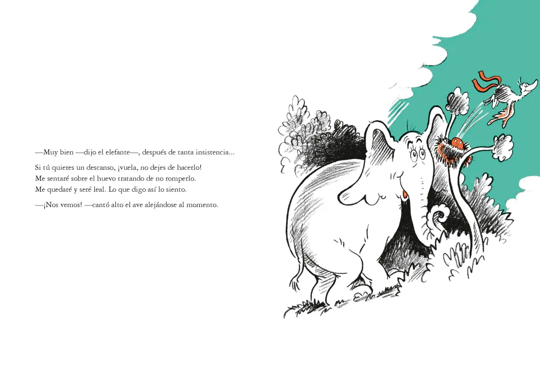 Horton cuida un nido (Horton Hatches the Egg Spanish Edition) US - Hardback (9781984831439)
