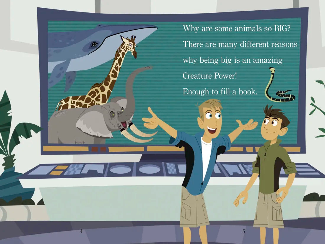 Creature Powers: The Biggest! (Wild Kratts) US - Paperback / softback