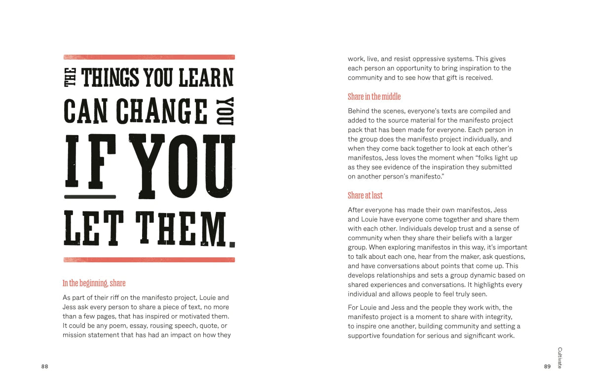 You Need a Manifesto US - Paperback / softback
