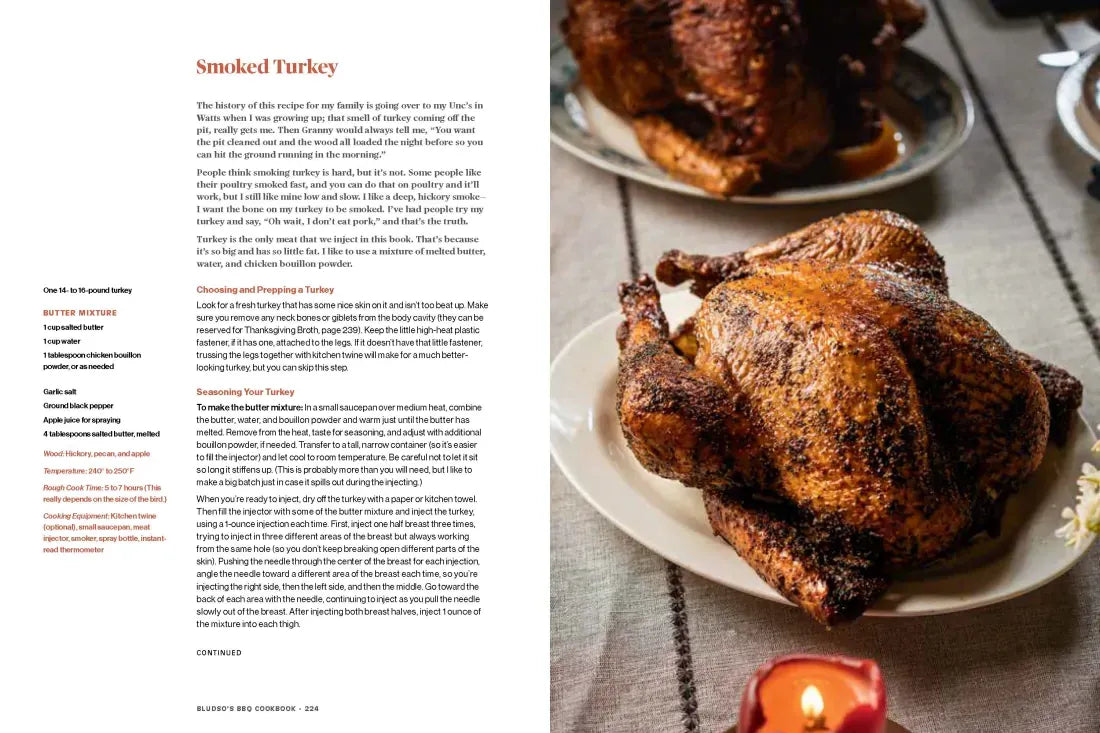 Bludso's BBQ Cookbook US - Hardback