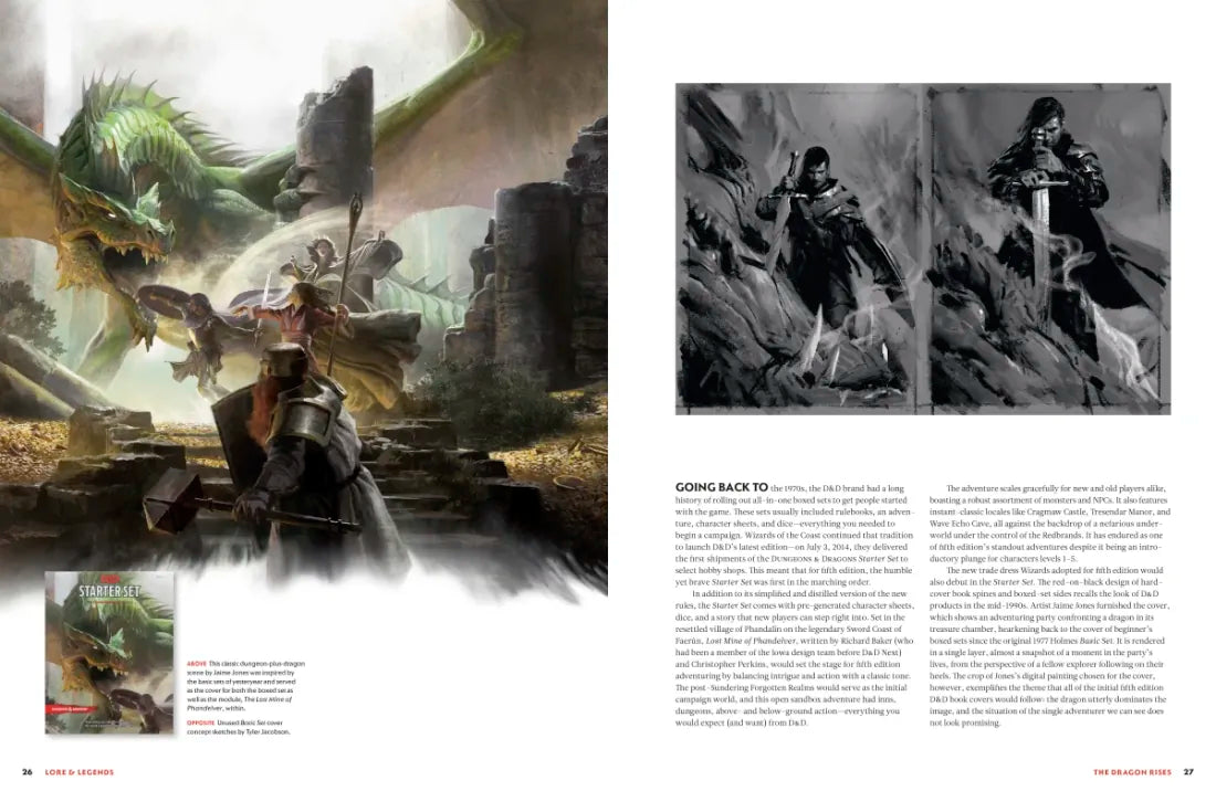 Dungeons & Dragons Lore & Legends US - Hardback