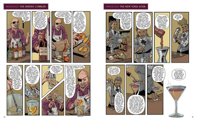 The Comic Book History of the Cocktail US - Hardback