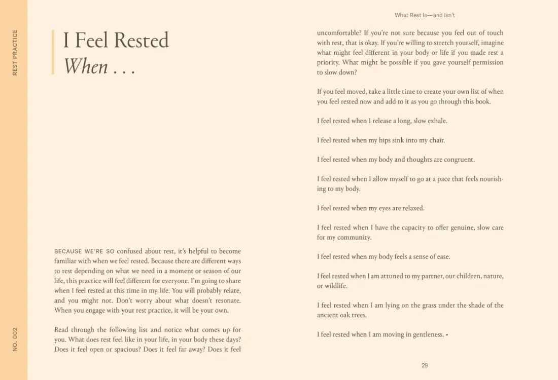 Permission to Rest US - Hardback