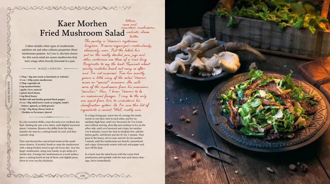The Witcher Official Cookbook US - Hardback