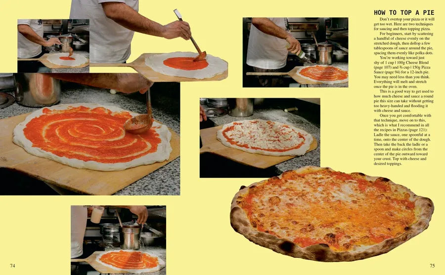 The Scarr's Pizza Cookbook US - Hardback