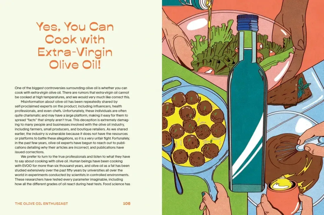 The Olive Oil Enthusiast US - Hardback