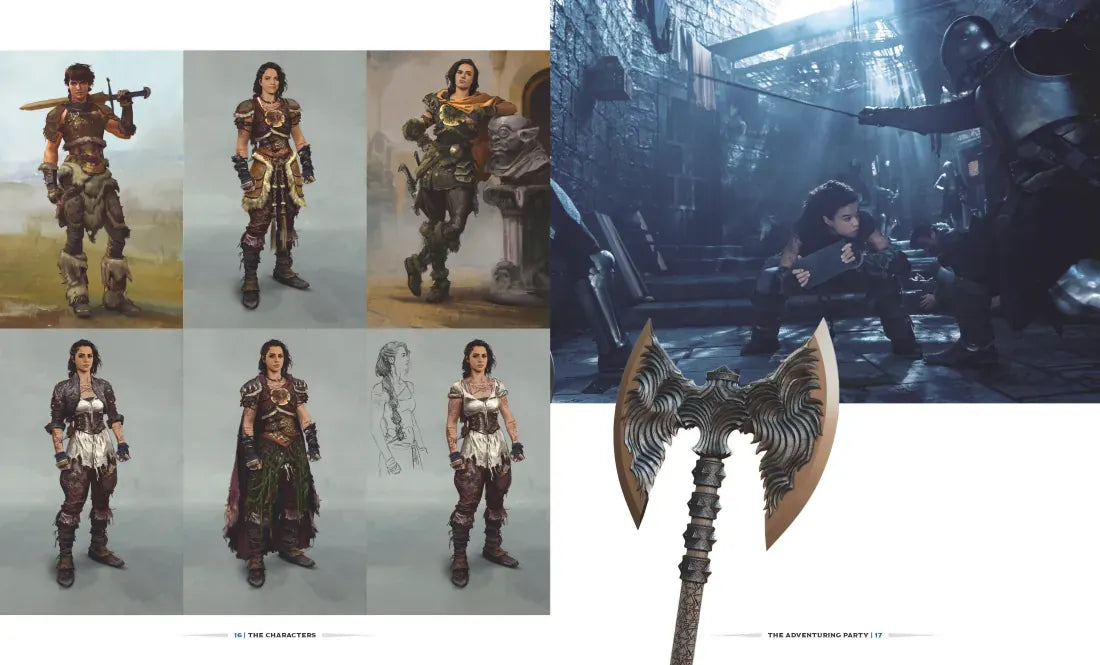The Art and Making of Dungeons & Dragons: Honor Among Thieves US - Hardback