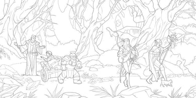 The Dungeons & Dragons Coloring Book US - Paperback / softback