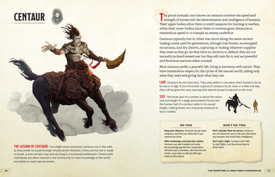 The Monsters & Creatures Compendium (Dungeons & Dragons) US - Hardback