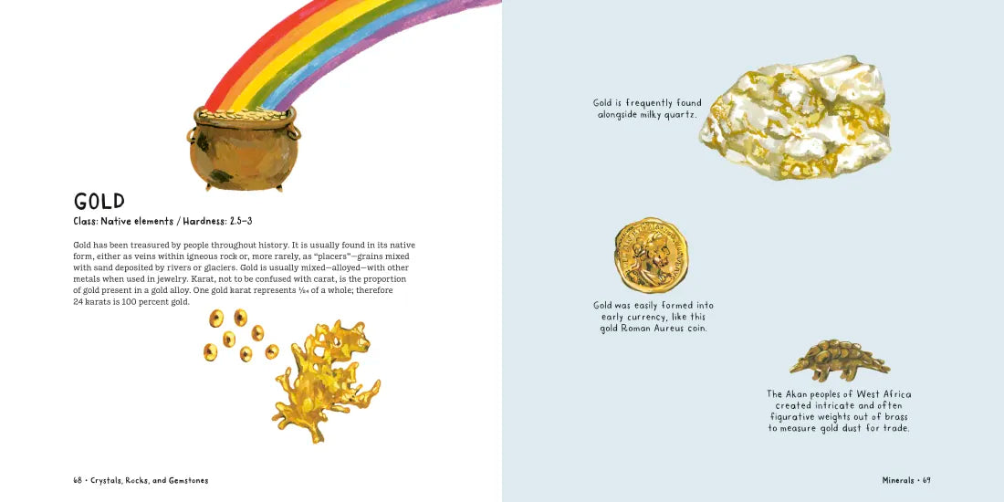 Crystals, Rocks, and Gemstones US - Hardback